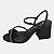 SANDALIA VIA SCARPA SALTO ALTO ACTIVE FEMININA ADULTO - Imagem 1