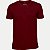 CAMISETA PACO MANGA CURTA SLIM BORDÔ ALGODÃO COM ELASTANO MASCULINO ADULTO - Imagem 1