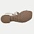 SANDALIA VIA SCARPA OFF WHITE SALTO MEDIO ACTIVE FEMININA ADULTO - Imagem 3