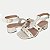 SANDALIA VIA SCARPA OFF WHITE SALTO MEDIO ACTIVE FEMININA ADULTO - Imagem 4