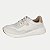 TÊNIS MODARE CASUAL BRANCO COM CADARÇO FEMININO ADULTO - Imagem 1