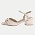 SANDALIA PICCADILLY SALTO MÉDIO ACTIVE OFFWHITE FEMININA ADULTO - Imagem 1