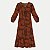 VESTIDO LUNENDER MANGA LONGA VISCOSE ESTAMPADO LONGO FEMININO ADULTO - Imagem 4