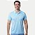 POLO WAYNA MC COMFORT LISA COM BOLSO MISTA  AZUL MASCULINA ADULTO - Imagem 1