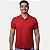 POLO WAYNA MC COMFORT LISA COM BOLSO MISTA  VERMELHO MASCULINA ADULTO - Imagem 1