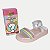 SANDALIA KIDY MINI FLAT ANABELA  ROSA FEMININA INFANTIL - Imagem 1