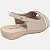SANDALIA PICCADILLY ANABELA BAIXA COMFORT NUDE FEMININA - Imagem 3