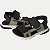 SANDALIA MOLEKINHO PAPETE DOIS VELCROS VERDE MASCULINA INFANTIL - Imagem 4
