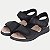 SANDALIA PICCADILLY PAPETE 2 VELCROS PRETO FEMININO ADULTO - Imagem 1