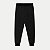 CALÇA ALAKAZOO MOLETOM CASUAL COM PUNHO PRETO UNISEX INFANTIL - Imagem 1