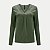 BLUSA LUNENDER ML VISCOSE E ELASTANO VERDE FEMININA ADULTO - Imagem 1