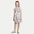 VESTIDO ALAKAZOO REGATA MALHA LISTRADO AZUL MARINHO FEMNINO INFANTIL - Imagem 1