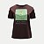 BLUSA LUNENDER MC TSHIRT MALHA SILKADA MARROM FEMININA ADULTA - Imagem 1