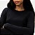 BLUSA HERING MANGA LONGA MALHA PRETO FEMININA ADULTO - Imagem 1