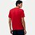 CAMISETA HERING MC COMFORT ALGODÃO SILKADA VERMELHA MASCULINA ADULTO - Imagem 3