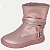 BOTA MOLEKINHA CANO CURTO RASTEIRA ROSA FEMININA INFANTIL - Imagem 1
