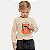 CAMISETA BY GUS ML COMFORT ALGODÃO SILKADA BEGE MASCULINA INFANTIL - Imagem 1