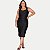 VESTIDO KENIA CAMÕES REGATA POLIESTER PRETO FEMININO ADULTO - Imagem 1