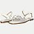 SANDALIA MOLECA RASTEIRA OFF WHITE FEMININA ADULTO - Imagem 4