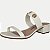 TAMANCO VIA SCARPA SALTO MEDIO ACTIVE OFF WHITE FEMININO ADULTO - Imagem 1