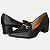 SAPATO VIZZANO SALTO MEDIO SCARPIN PRETO FEMININO ADULTO - Imagem 4