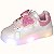 TÊNIS MINI SUA CIA CASUAL DETALHE DE LAÇO COM LED FEMININO INFANTIL - Imagem 1