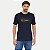 CAMISETA SALLO MANGA CURTA AZUL MARINHO SLIM MISTA SILKADA MASCULINA ADULTO - Imagem 2