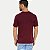 CAMISETA SALLO MANGA CURTA VINHO SLIM MISTA SILKADA MASCULINA ADULTO - Imagem 4