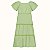 VESTIDO ALAKAZOO MANGA CURTA MIDI FEMININO INFANTIL - Imagem 1