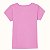 BLUSA HERINGKIDS MANGA CURTA TSHIRT ROSA ALGODÃO LISA FEMININA INFANTIL - Imagem 4