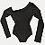BLUSA AT SP BEM VESTIDAS MANGA LONGA BODY MALHA FEMININA ADULTO (CORES SORTIDAS) 278564-P - Imagem 2