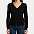 CASACO VIVIAN TRICO CARDIGAN PRETO FEMININO ADULTO - Imagem 1
