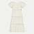 VESTIDO ALAKAZOO MANGA CURTA DE MALHA OFFWHITE MIDI FEMININO INFANTIL - Imagem 2