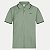 POLO ALAKAZOO MANGA CURTA COMFORT MALHA VERDE MASCULINO INFANTIL - Imagem 1