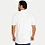 POLO ALEATORY MANGA CURTA COMFORT PIQUET LISA BRANCA MASCULINA ADULTO - Imagem 2
