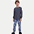 PIJAMA ALAKAZOO CALÇA COM CAMISETA MANGA LONGA MALHA  MASCULINO INFANTIL - Imagem 1