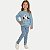 CONJUNTO INVERNO BY GUS CALÇA E BLUSÃO CARECA  MOLETOM FEMININO INFANTIL - Imagem 1