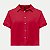 CAMISETE LUNENDER MANGA CURTA COMFORT VISCOSE VERMELHA FEMININA ADULTO - Imagem 1