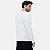 CAMISETA HERING MANGA LONGA COMFORT ALGODÃO LISA BRANCA MASCULINA ADULTO - Imagem 2