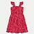 VESTIDO ALAKAZOO REGATA MALHA ESTAMPADO VERMELHOR FEMININO INFANTIL - Imagem 2