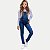 JARDINEIRA SLOOK REGATA JEANS COM ELASTANO FEMININA INFANTIL - Imagem 1