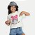 BLUSA ALAKAZOO MANGA CURTA MALHA SILKADA FEMININA INFANTIL - Imagem 1