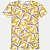 BLUSA ALAKAZOO MANGA CURTA MALHA ESTAMPADA FEMININA INFANTIL - Imagem 1