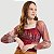 BLUSA LUNENDER HITS MANGA LONGA TULE CROPPED VERMELHA FEMININA INFANTIL - Imagem 3