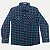 CAMISA ALFA MANGA LONGA COMFORT FLANELADA XADRE MASCULINO INFANTIL - Imagem 1