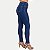 CALÇA SHOT JEANS ESCURO COM ELASTANO SKINNY FEMININA ADULTO - Imagem 2