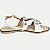 SANDALIA CECILIA LIMA RASTEIRA OFFWHITE FEMININA ADULTO - Imagem 2