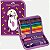 ESTOJO FABER 1 ZIPER COMPLETO PETS CACHORRO ROXO UNISEX - Imagem 1