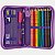 ESTOJO FABER 1 ZIPER COMPLETO PETS CACHORRO ROXO UNISEX - Imagem 3