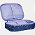 ESTOJO TILIBRA DOTS 1 ZIPER LISO BOX AZUL MARINHO FEMININO 2356-P - Imagem 4